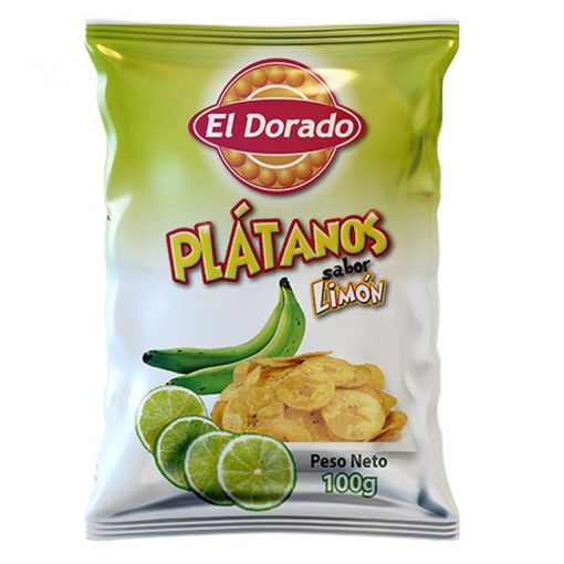 El Dorado Platains Chips with Lemon 100g