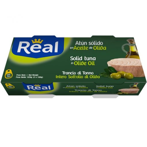 Solid Tuna In Olive Oil - Atún Real Duo pack