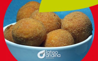 Receta de deliciosas bolitas crocantes de yuca