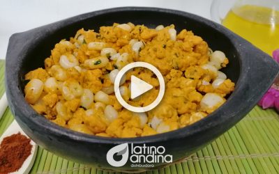 Receta Mote pillo con Maíz Mote en lata El Plebeyo