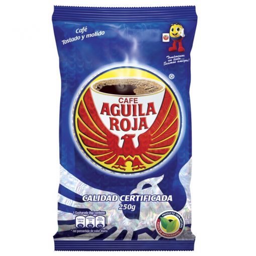 Cafe Tostado y Molido Aguila Rojo