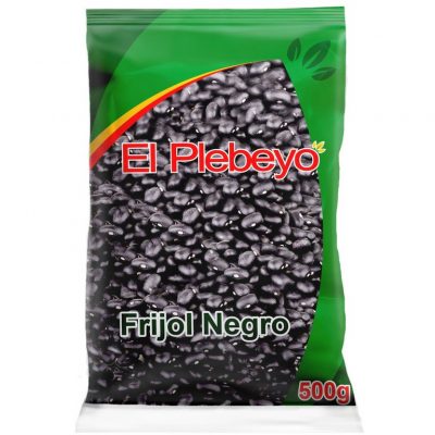 El Plebeyo Black Beans - Frejol Negro