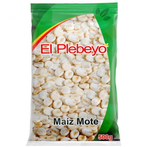 El Plebeyo Giant White Corn - Mote